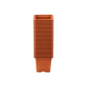 Parkside® Kultivační květináč, 10 / 20 / 30 / 40 kusů (kultivační květináče, 8 cm hranaté)