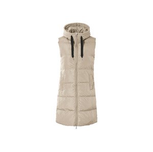 esmara® Dámská dlouhá vesta (béžová, S(36/38))