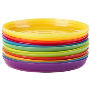 Livarno home Plastové nádobí na párty XXL (talíř)