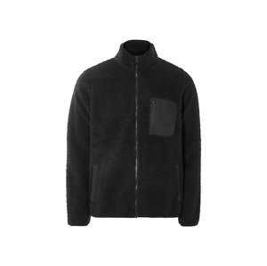 Livergy® Pánská fleecová bunda (L (52/54), černá)