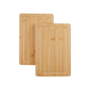 Livarno home Bambusový box na čaj / Sada bambusových prkének (2dílná sada)