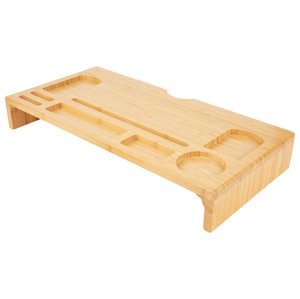 Livarno home Bambusový organizér pod monitor