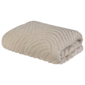 Livarno home Froté osuška, 70 x 140 cm, 500 g/m2 (béžová)
