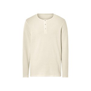 Livergy® Pánské triko s dlouhými rukávy (bílá, M (48/50))