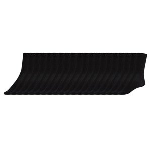 esmara® Dámské ponožky, 20 párů (černá, 39/42)