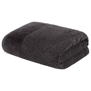 Livarno home Froté osuška, 70 x 140 cm, 500 g/m2 (černá)