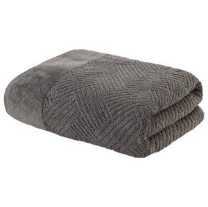 Livarno home Froté osuška, 100 x 150 cm, 500 g/m2 (šedá)