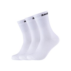 Skechers Dámské / Pánské ponožky, 4 páry (43-46, bílá ponožky)