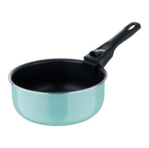 Bergner Sada Hliníkových pánví / rendlíků Click+Cook, Ilag®, 3dílná (sada hrnců, tyrkysová)