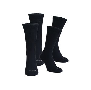 Scholl Dámské / Pánské ponožky, 2 páry (pánské, 43-46, černá)