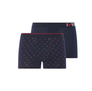 Livergy® Pánské boxerky, 2 kusy (6/L, navy modrá)