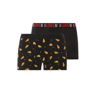 Livergy® Pánské boxerky, 2 kusy (7/Xl, černá)