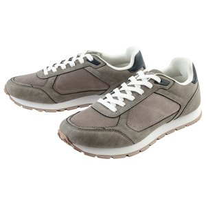 Livergy® Pánská obuv „Sneaker" (42, šedá / bílá)