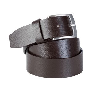 Livergy® Pánský kožený pásek (115, hnědá)