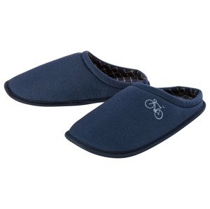 Livergy® Pánská domácí obuv (40/41, navy modrá)
