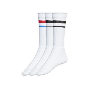 Livergy® Pánské ponožky, 3 páry (43/46, bílá)