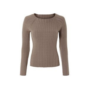 esmara® Dámský úpletový svetr (M (40/42), hnědá)