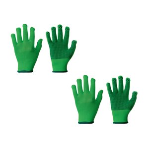 Parkside® Zahradní rukavice, 2 páry (zelená, 8)