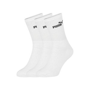 Puma Pánské ponožky, 3 páry (35/38, bílá)