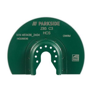 Parkside® Příslušenství k multifunkčnímu nářadí Pmfwz 6 A1 (segmentový pilový kotouč Z85)