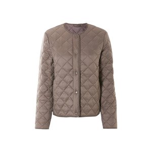 esmara® Dámská prošívaná bunda (S (36/38), hnědá)