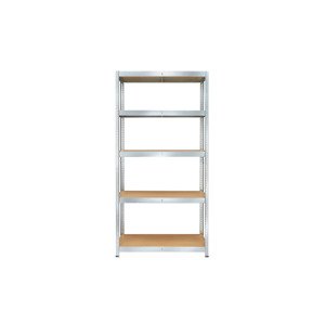 Parkside® Vysokozátěžový regál s 5 policemi, 180 x 90 x 40 cm