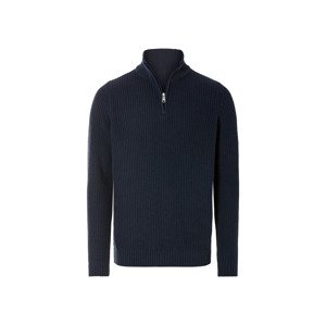 Livergy® Pánský pletený svetr (L (52/54), navy modrá)