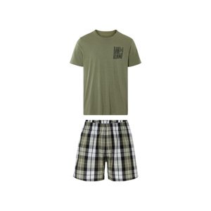 Livergy® Pánské pyžamo (khaki, M (48/50))