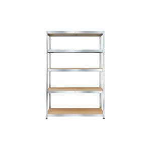 Parkside® Vysokozátěžový regál s 5 policemi, 180 x 120 x 40 cm