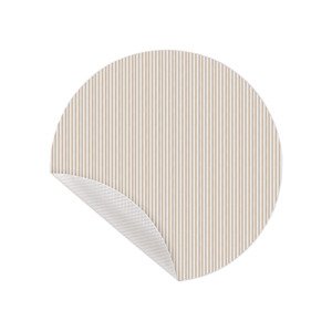 Livarno home Ubrus, Ø 160 cm / 130 x 160 cm (kulatá, hnědá)
