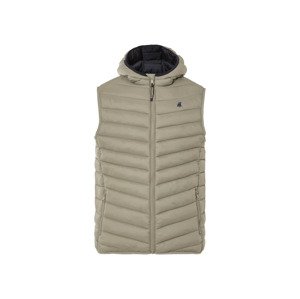 Livergy® Pánská prošívaná vesta (L (52-54), písková)