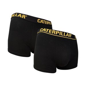 Caterpillar Pánské boxerky, 2 kusy (černá/žlutá, L)