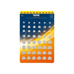 Tronic® Knoflíková baterie Xxl, 48 kusů