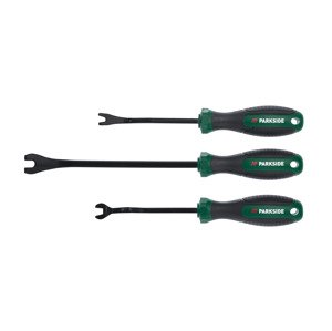 Parkside® Sada montážních / demontážních háků / klínů na ozdobné lišty / uvolňovacích pák (sada šroubováků, 3dílná)