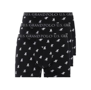 Livergy® Pánské boxerky, 3 kusy (Vzor/černá/khaki, 6/L)
