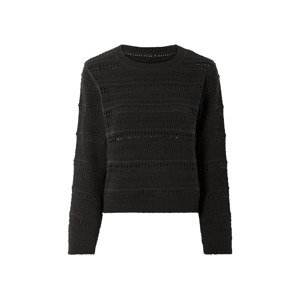 esmara® Dámský pletený svetr (černá, S(36/38))