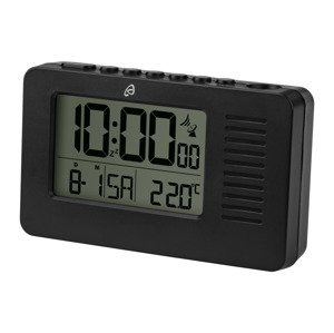 Auriol® Radiobudík s projekcí času (černá)
