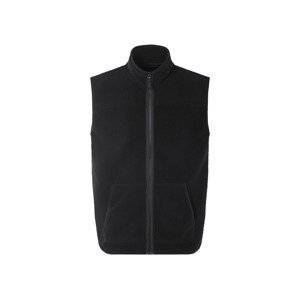 Livergy® Pánská fleecová vesta (M (48/50), černá)