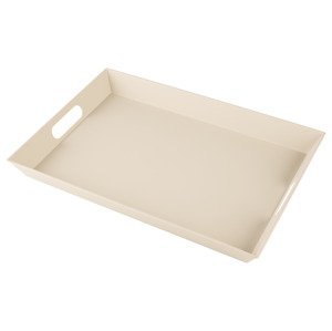 Livarno home Podnos, 50 x 35 cm (béžová)