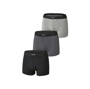 Parkside® Pánské boxerky, 3 kusy (černá/šedá, 7/Xl)
