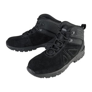 Livergy® Pánská kožená bezpečnostní obuv O2 (High Cut, 45)