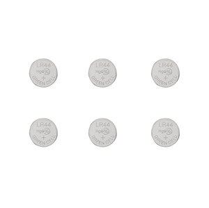 Tronic® Knoflíkové baterie, 6 kusů (alkalické baterie Lr44 )