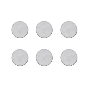 Tronic® Knoflíkové baterie, 6 kusů (lithiové baterie Cr2025)