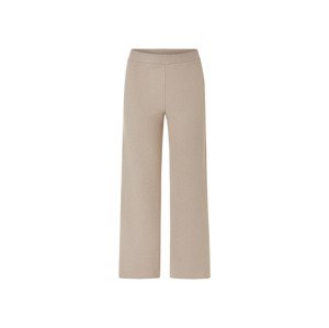esmara® Dámské kalhoty (rovná noha, béžová, S(36/38))