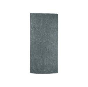 Kleine Wolke Froté ručník, 50 x 100 cm, 500 g/m2 (šedá květinová)