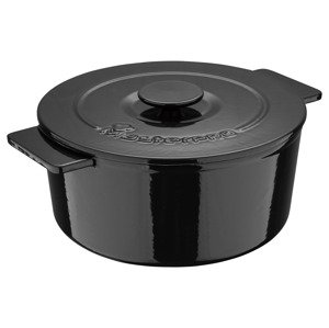 Masterpro Litinový hrnec Eternal, Ø 26 cm (černá)
