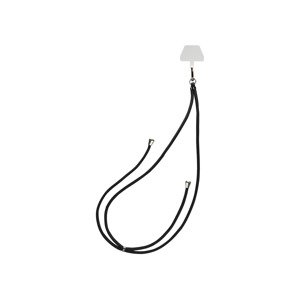 Stark Šňůra na mobilní telefon, 80 cm (černá)