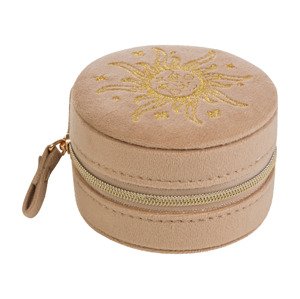 esmara® Mini cestovní šperkovnice (béžová)