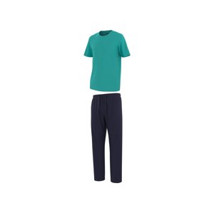 Livergy® Pánské pyžamo (zelená / navy modrá, XL (56/58))
