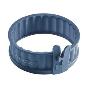 Coox Silikonová forma na koláč se skleněným dnem, Ø 12 cm (modrošedá)
